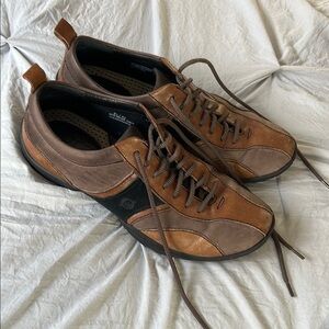 Born Men's Brown and Black Casual Shoes